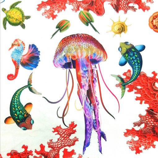 tela de terciopelo de poliester medusa